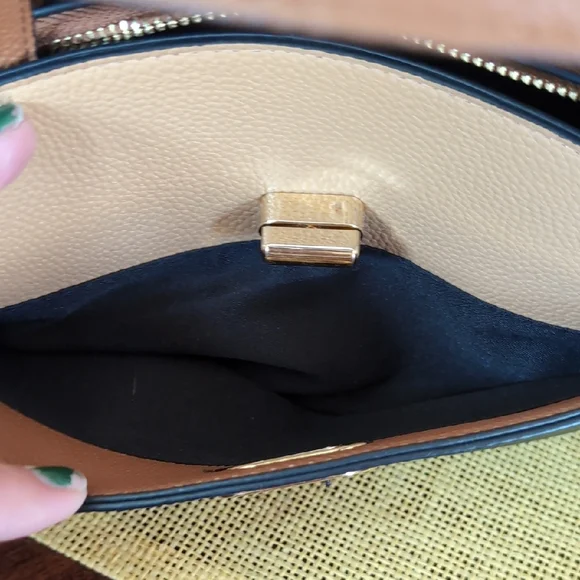 Nanette Lepore Black and Tan Purse - Picture 13 of 16